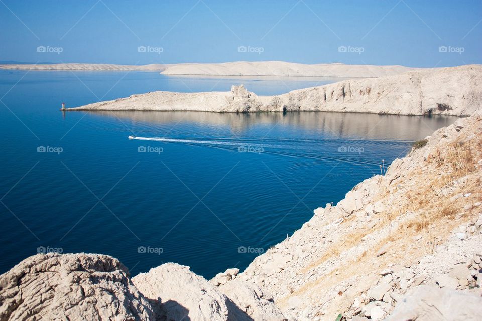 Scenic view of lake