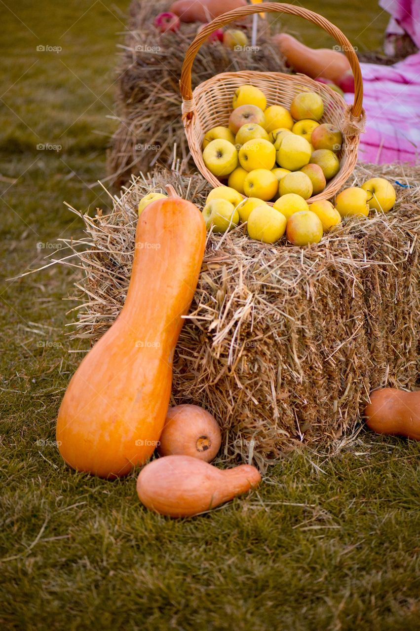 Close-up of halloween pumpkin