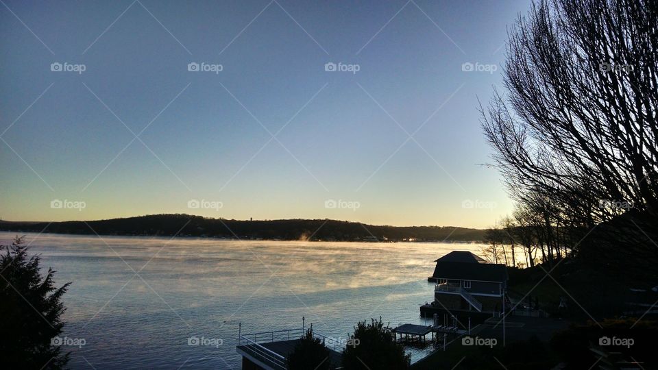 Winter on Lake Hopatcong