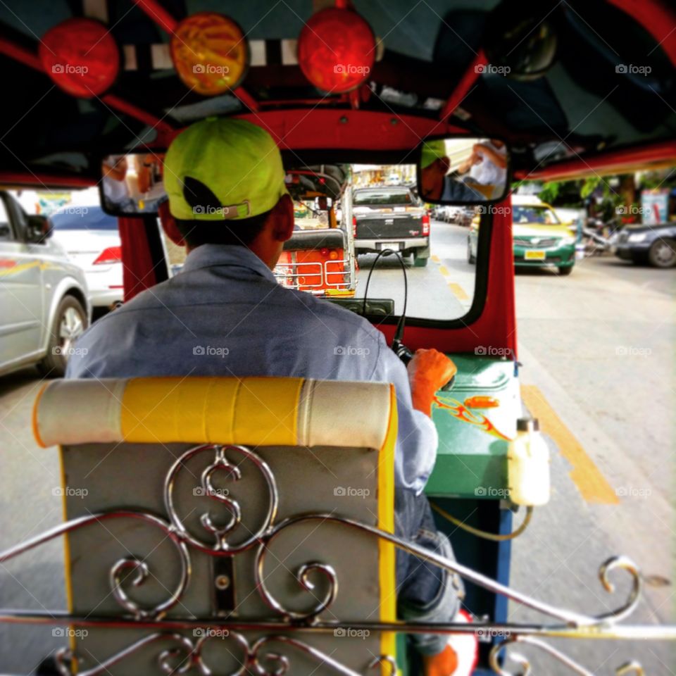 Tuk Tuk ride, Bangkok