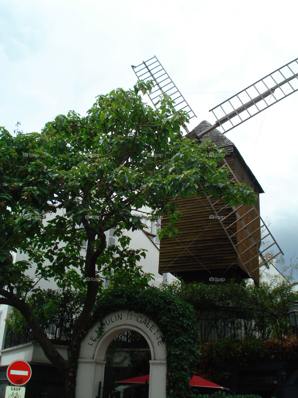 Windmill- Montmartre district- Paris 