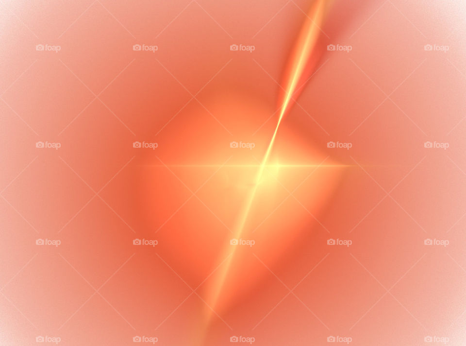 background orange abstract art by hlehnerer