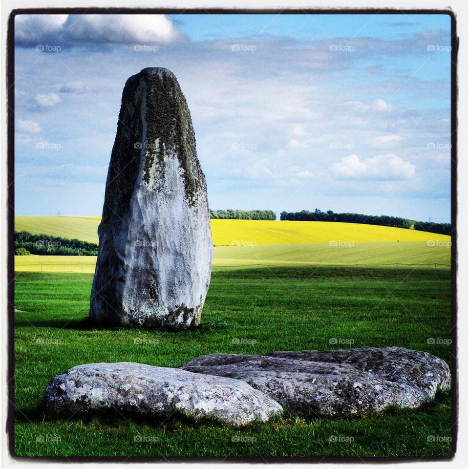 somerset stone henge uk glastonbury pagan by Kelly76