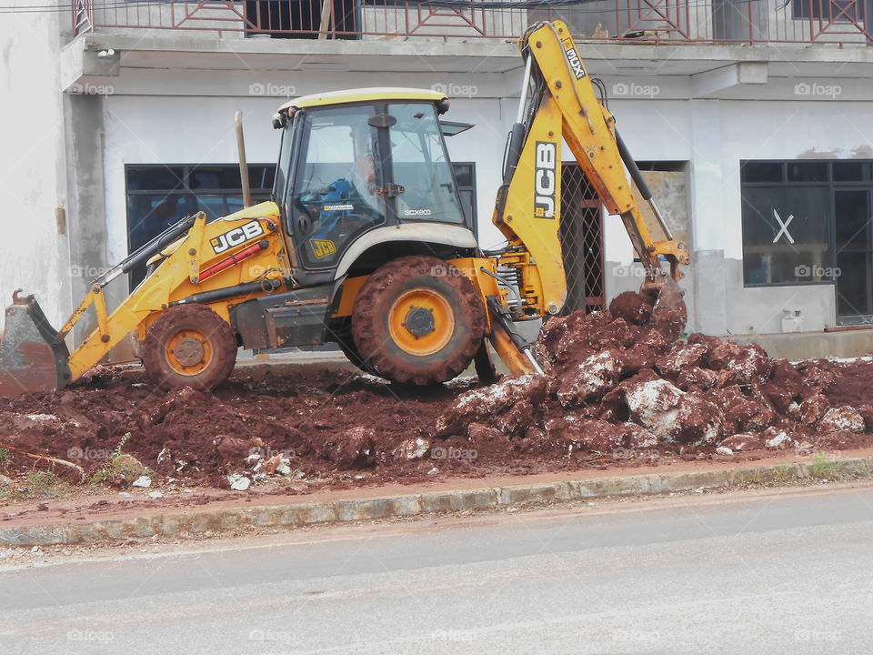 Landscaping at Construction Site