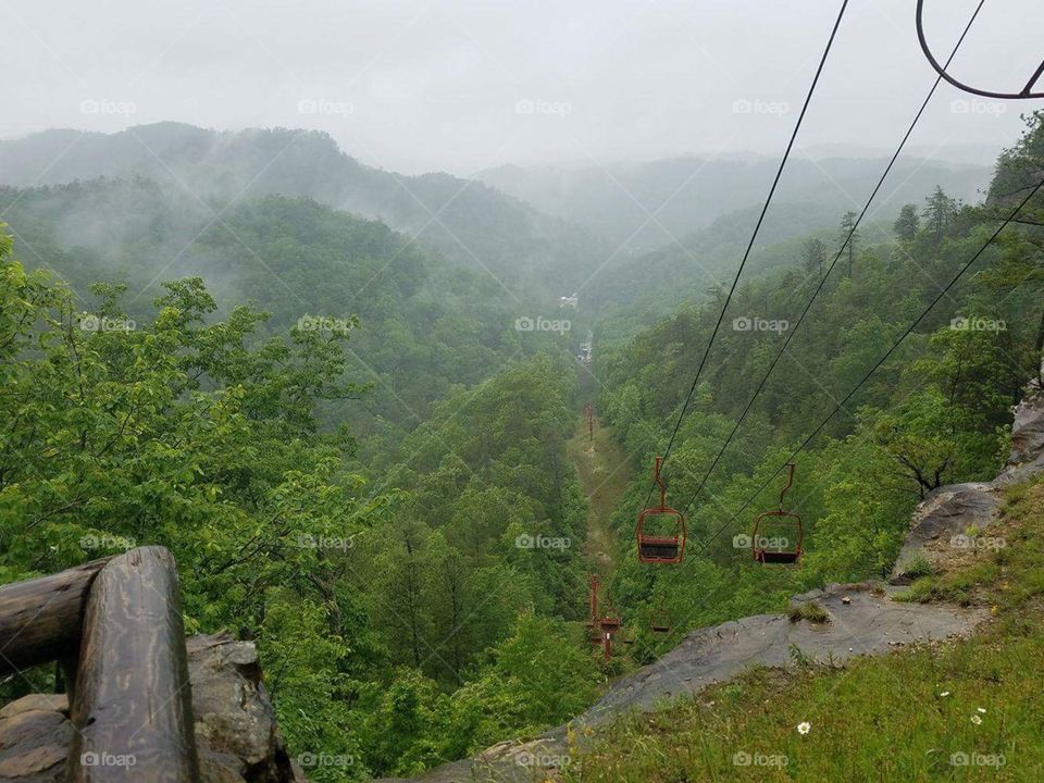 Red river gorge kentucky national park. Closed lift up