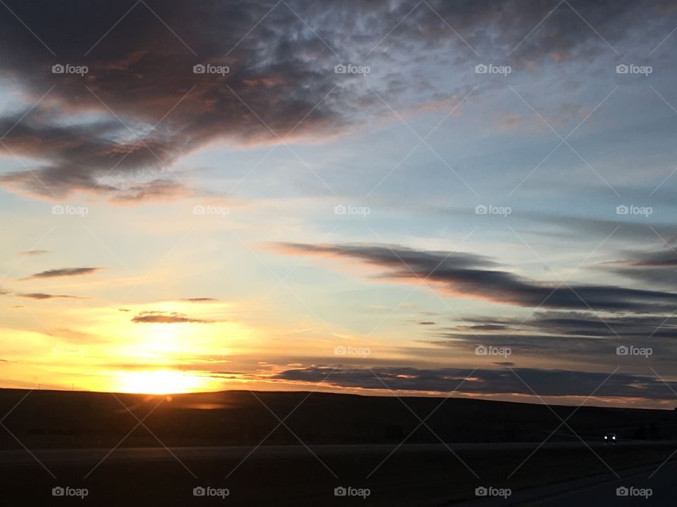 South Dakota Sunset