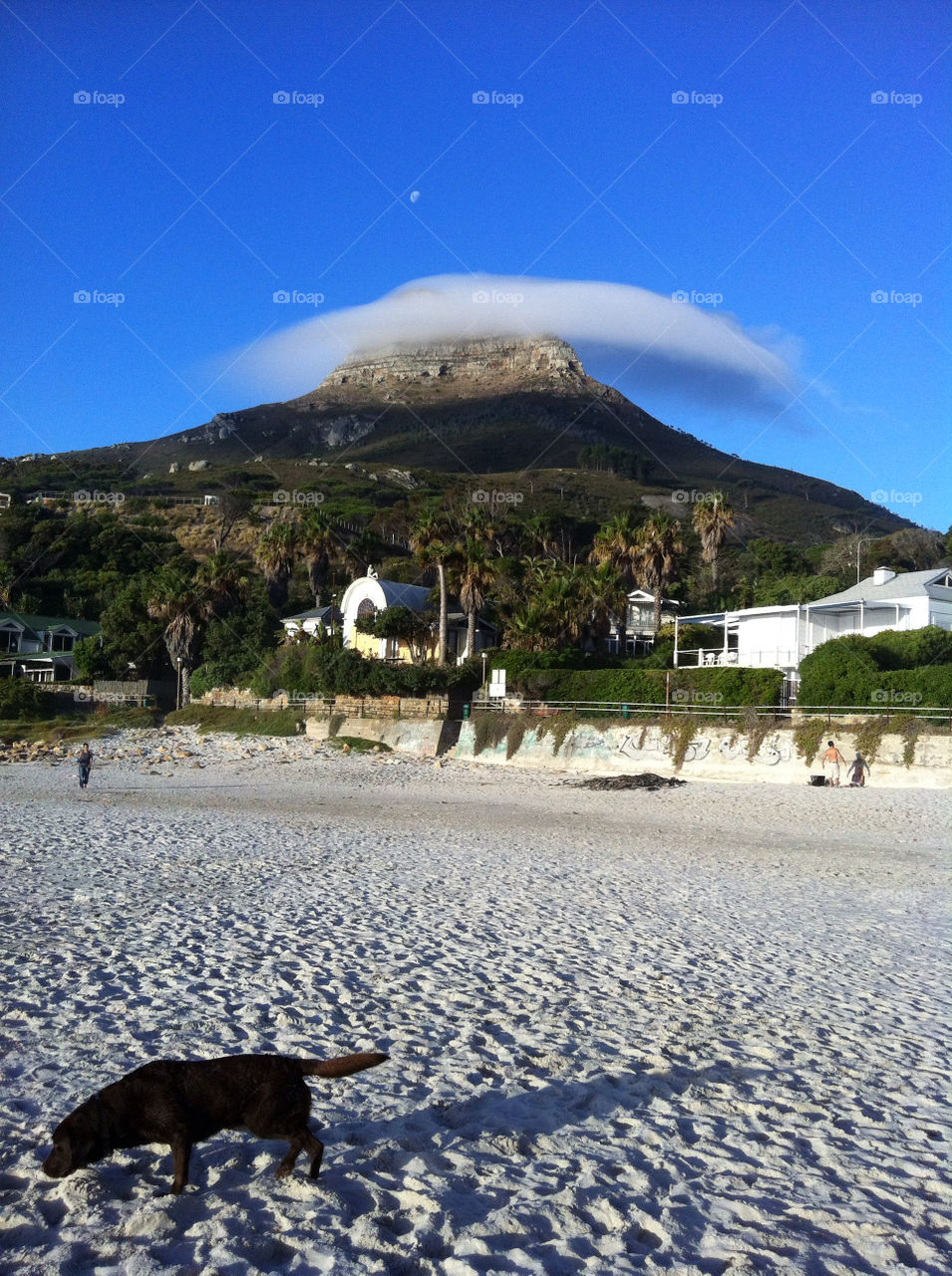 beach sky blue white by ricruben