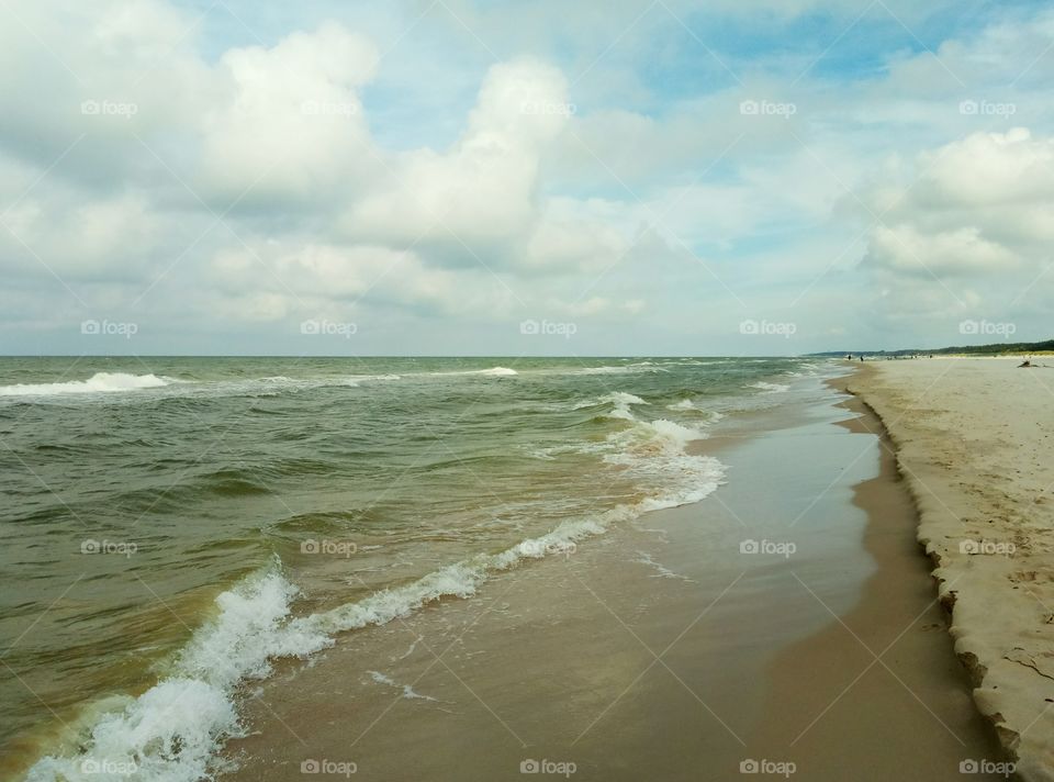 Water, Sand, No Person, Surf, Beach