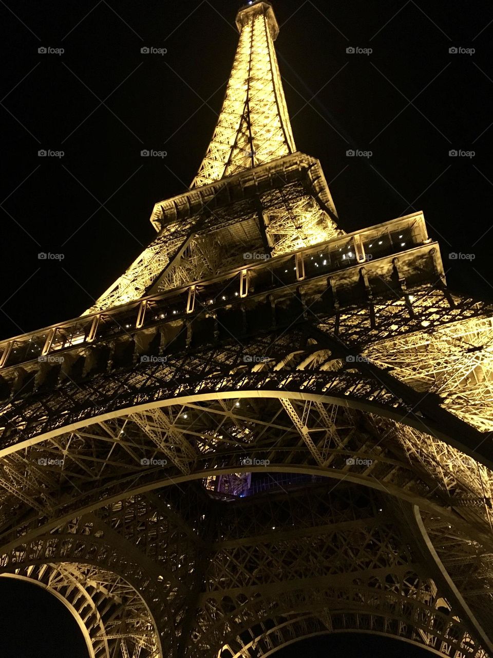 Eiffel Tower at Night