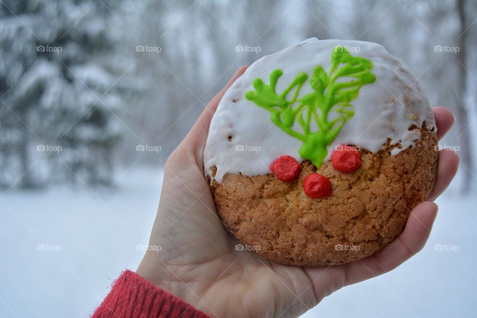 Christmas cookies winter holiday