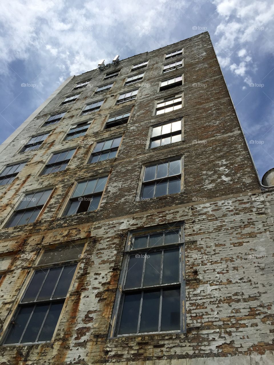 Abandoned building. Abandoned building