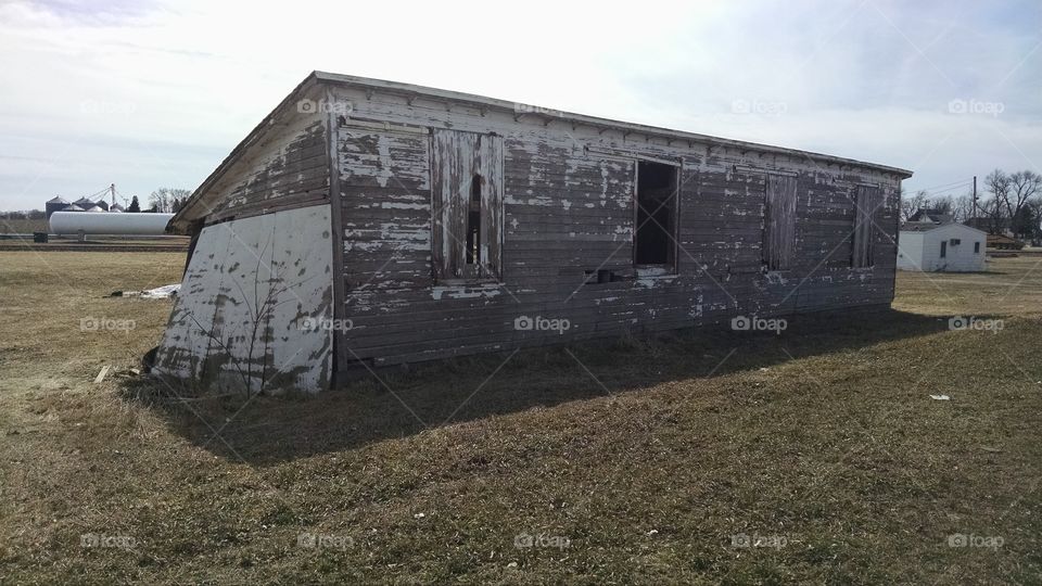 Abandoned, War, No Person, Barn, Building