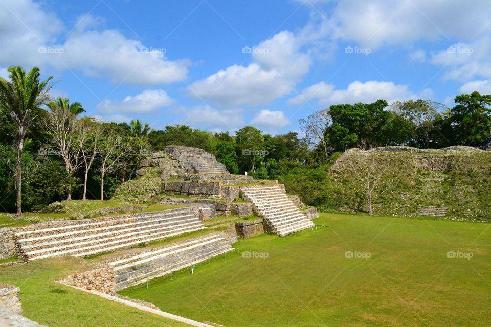 Ancient ruins in Belize 
