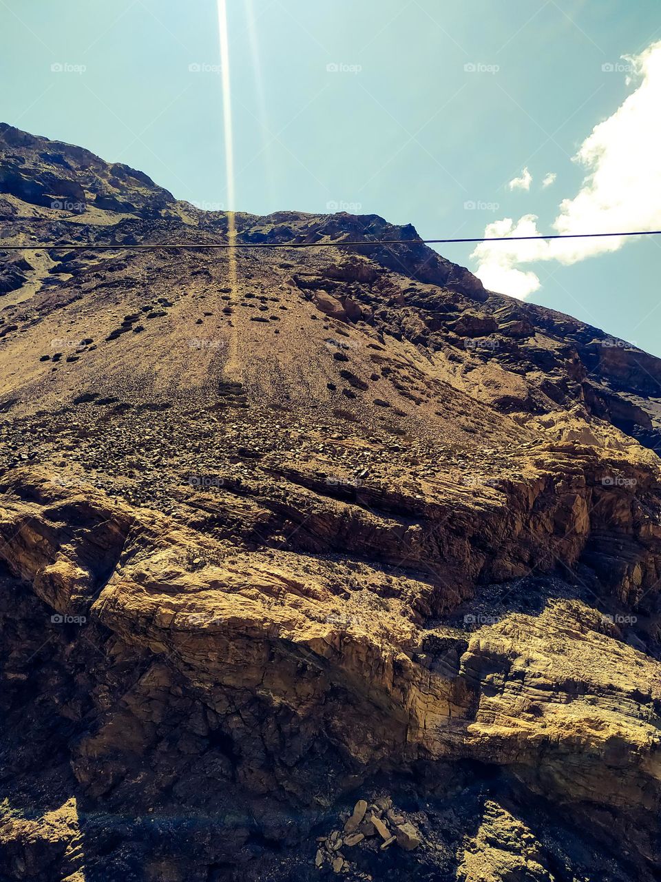 A view of the valley from the top