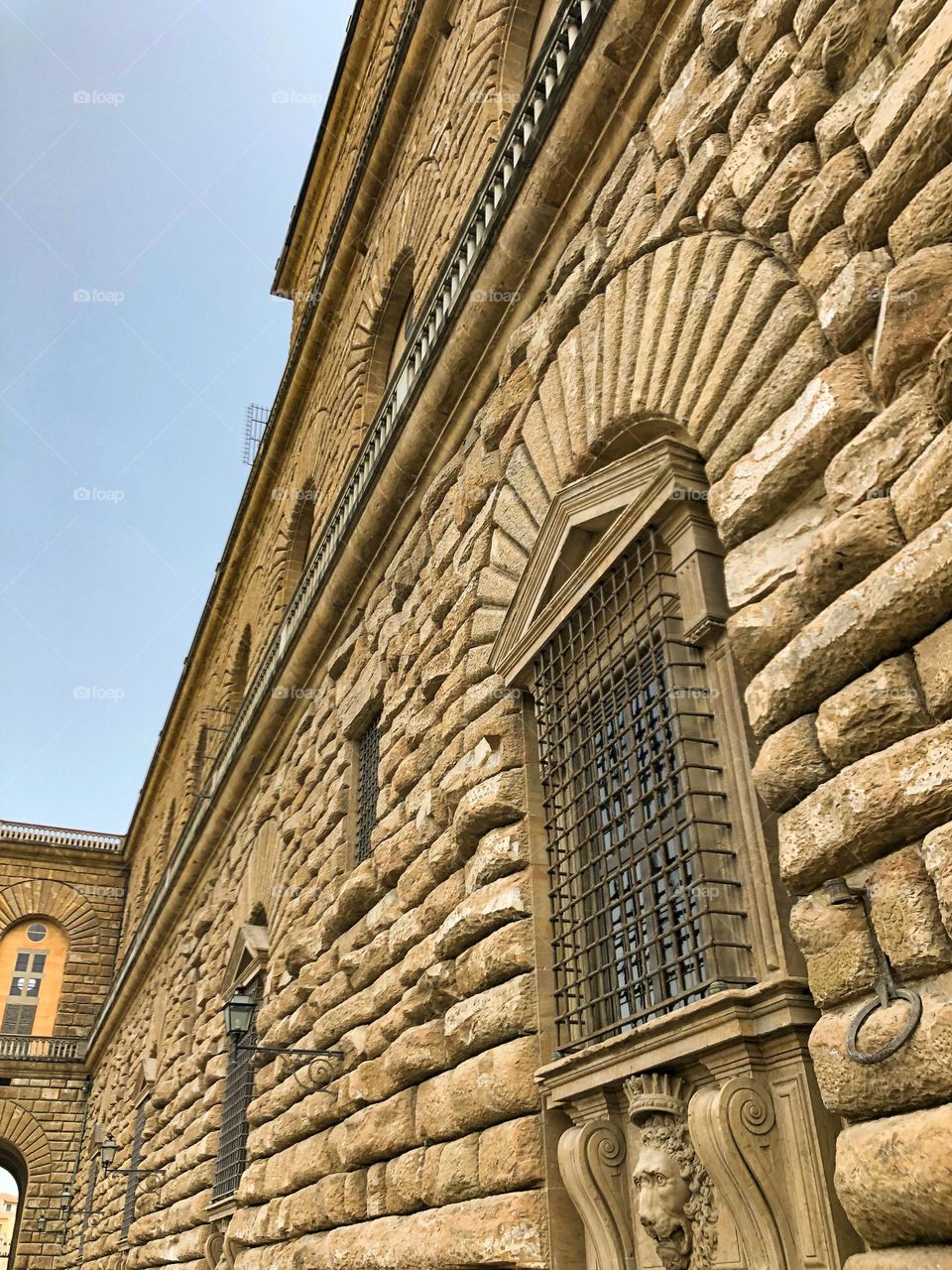 Old beautiful building in Florence