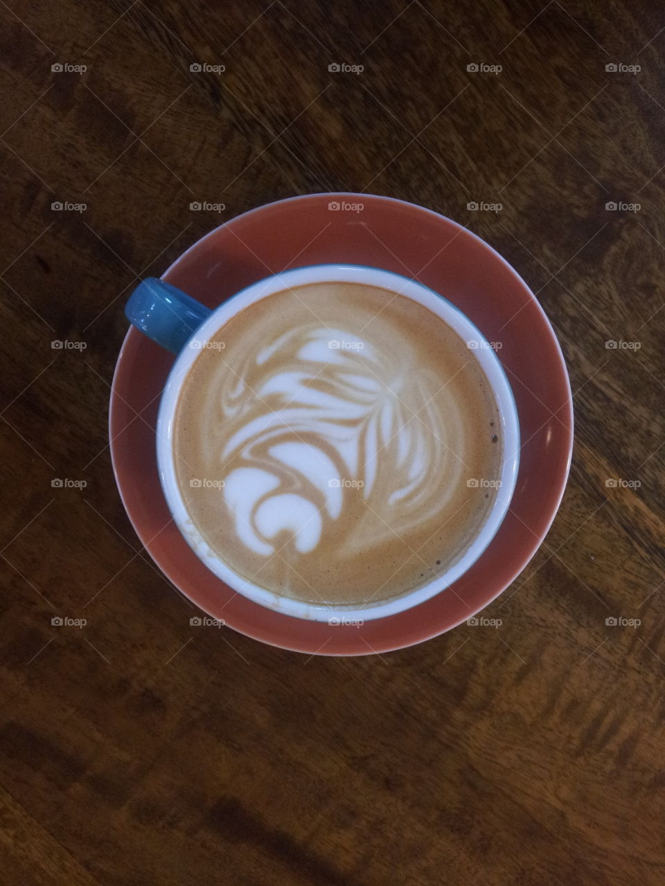 Cappuccino. Swedish fika