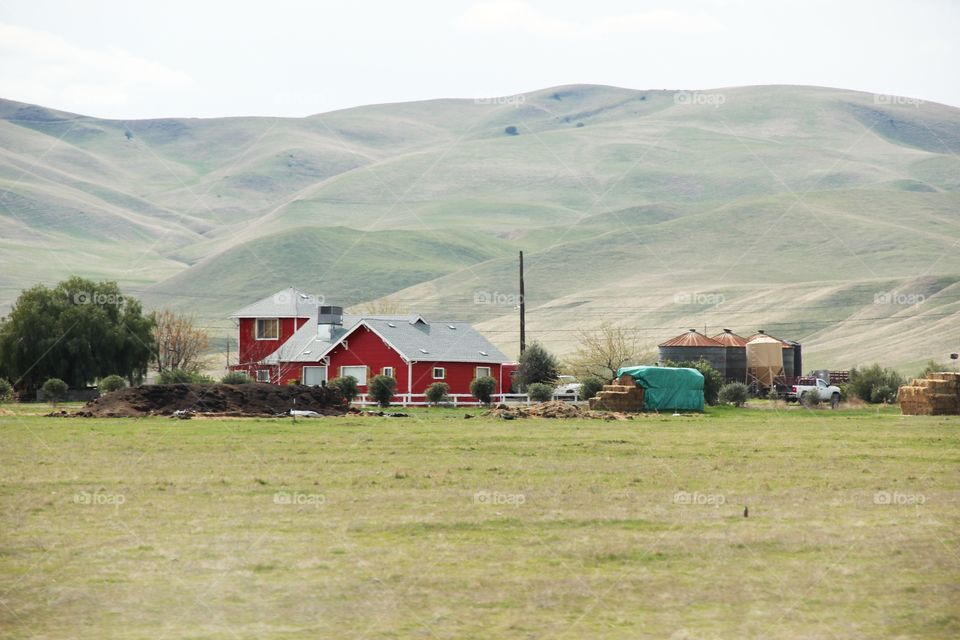 House in countryside 