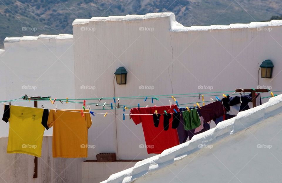 Colorful laundry