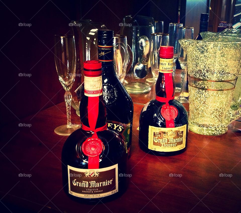 Grand Marnier liqueur 