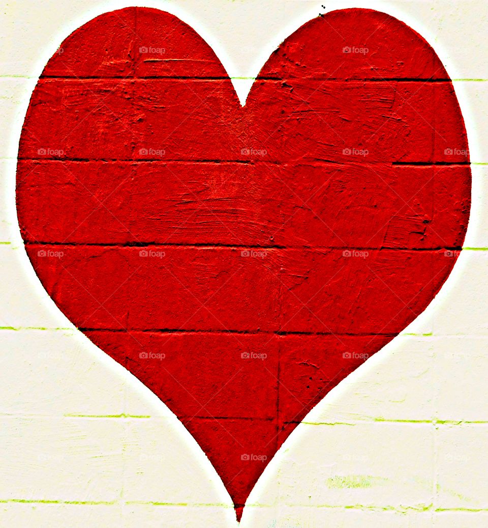 
The red heart on a white background. A heart is used in warm emotional contexts. It can be used to express gratitude, love, happiness, and hope. 