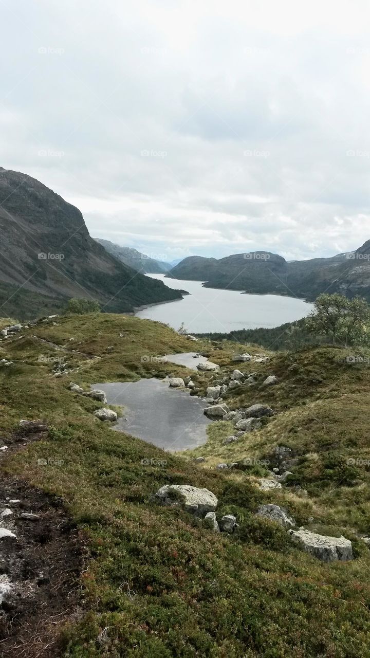 The rough nature in Norway