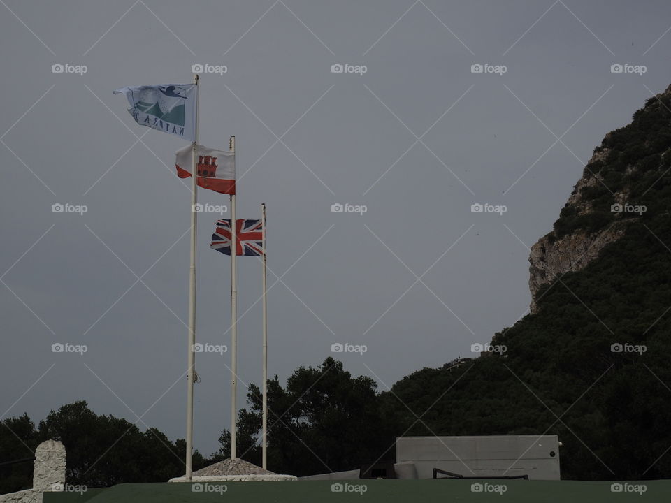 Gibraltar flag 