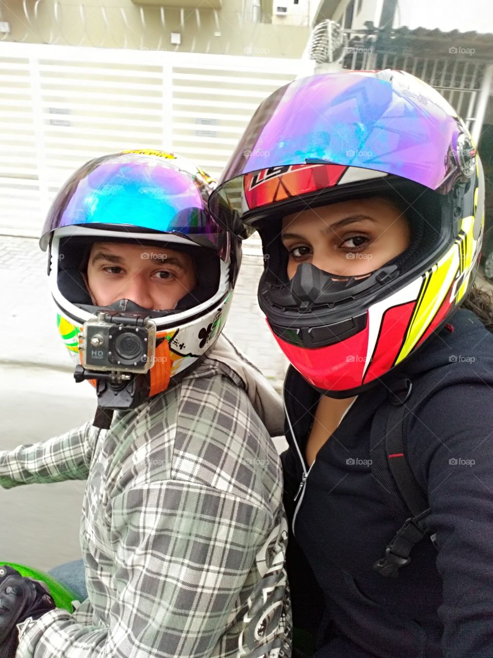 Helmets, Girl And Me