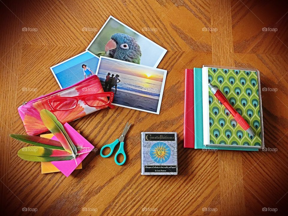 Desktop from above. Desktop from above 