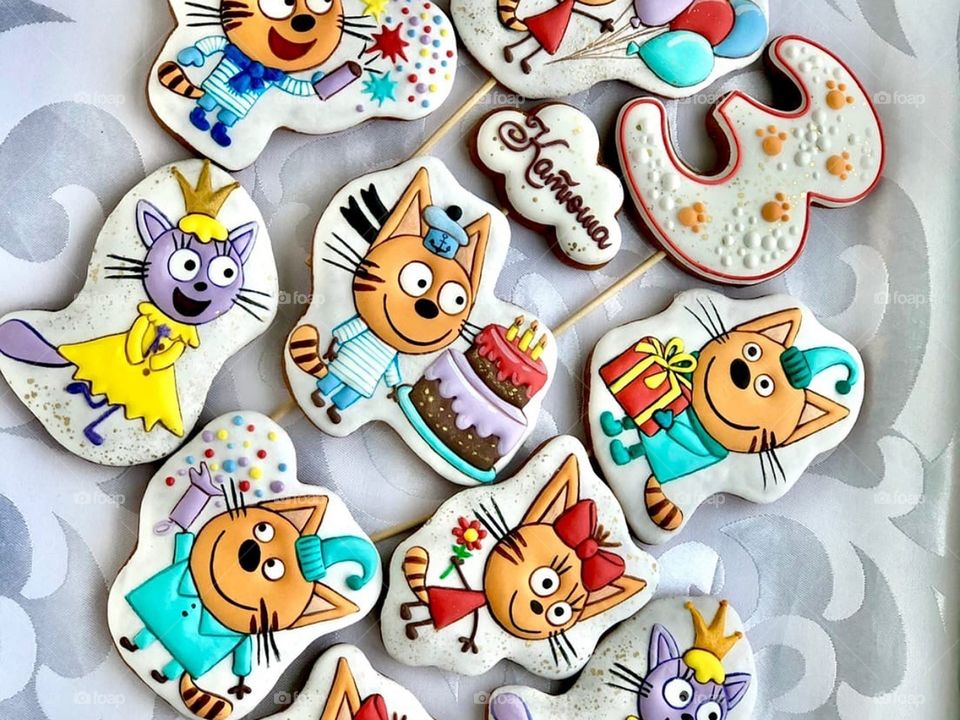 красивые поделки из печенье