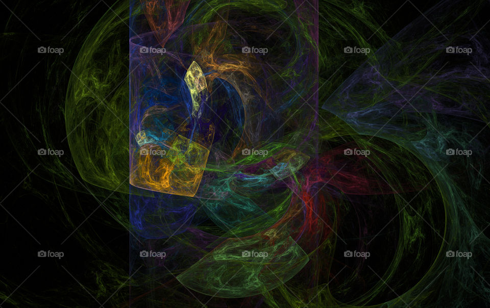 multicolored fractal