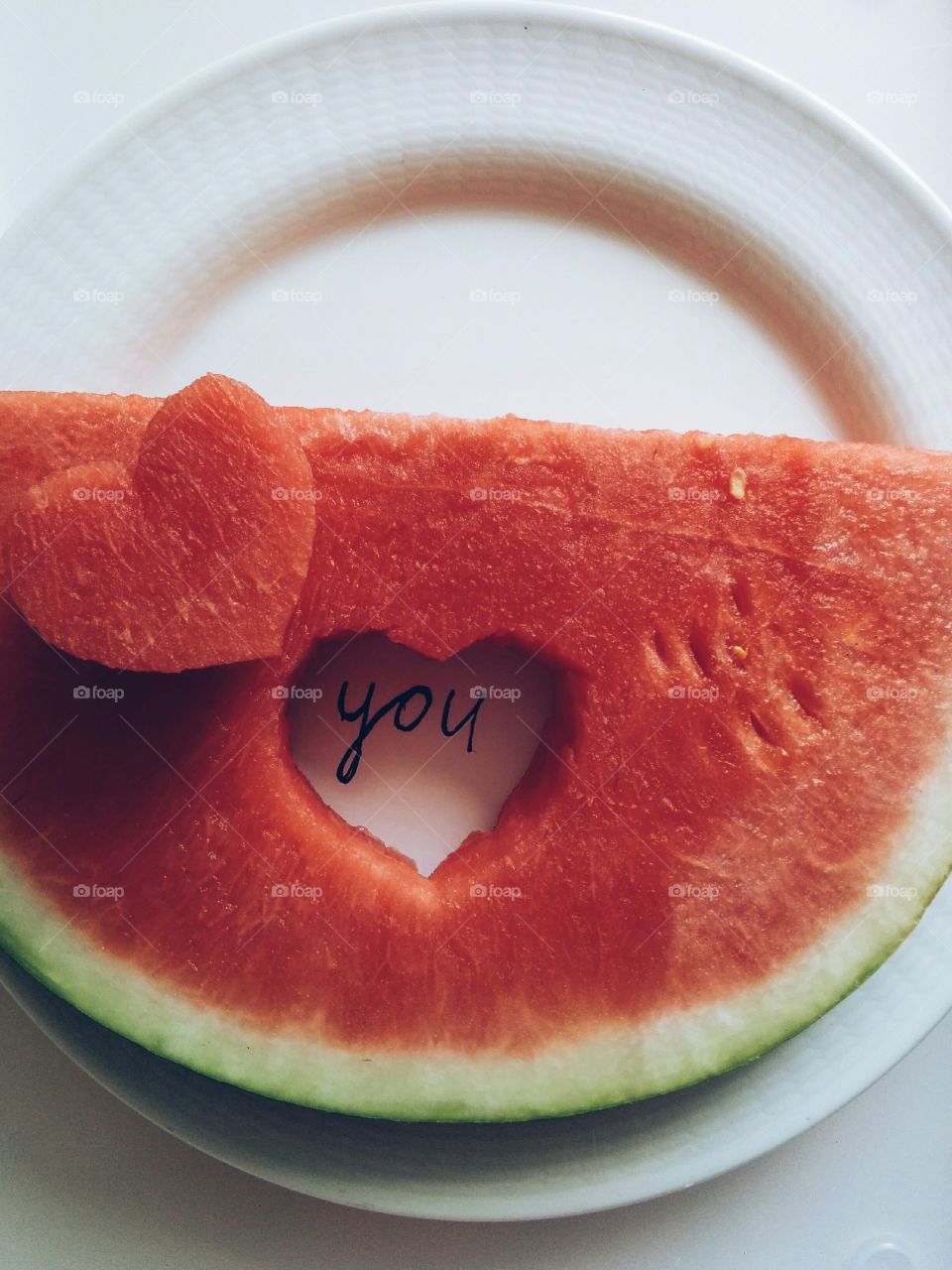  watermelon.  watermelon at heart cut