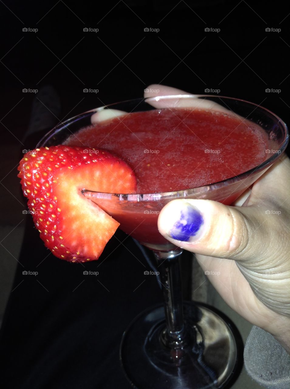 Homemade Strawberry Margarita