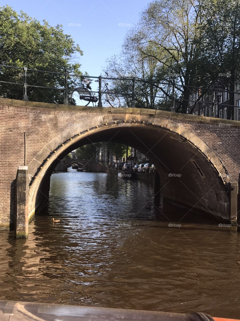 Canal
Arches
Amsterdam 
Netherlands 
Water
