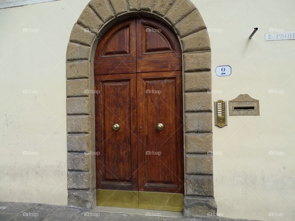 Arched doorway