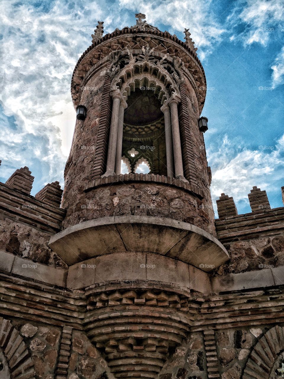 Castillo Monumento Colomares . Benalmádena 
Málaga 
España 
