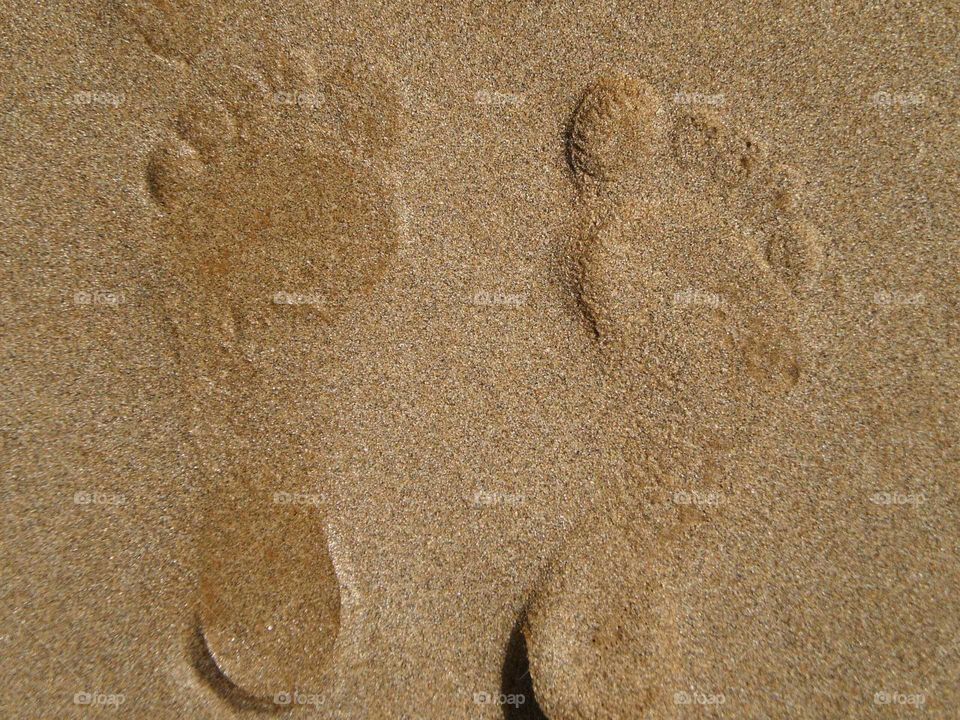 Sand, Beach, Seashore, Sandy, Footprint