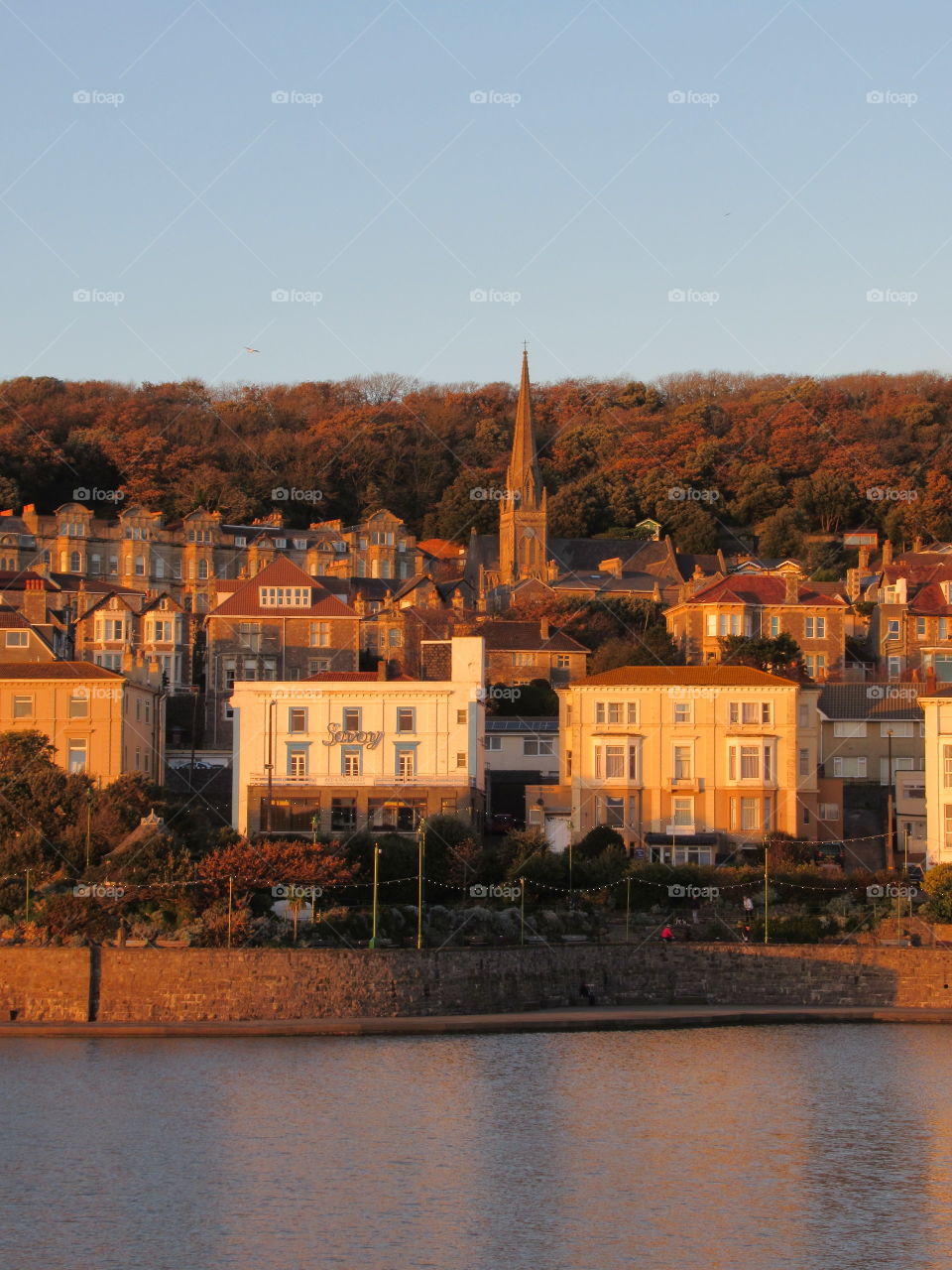 Knightstone island at weston-s-mare