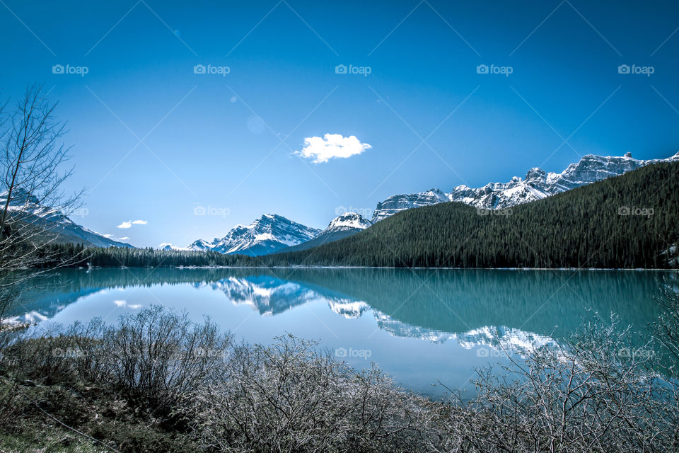 Waterfowl Lakes Alberta