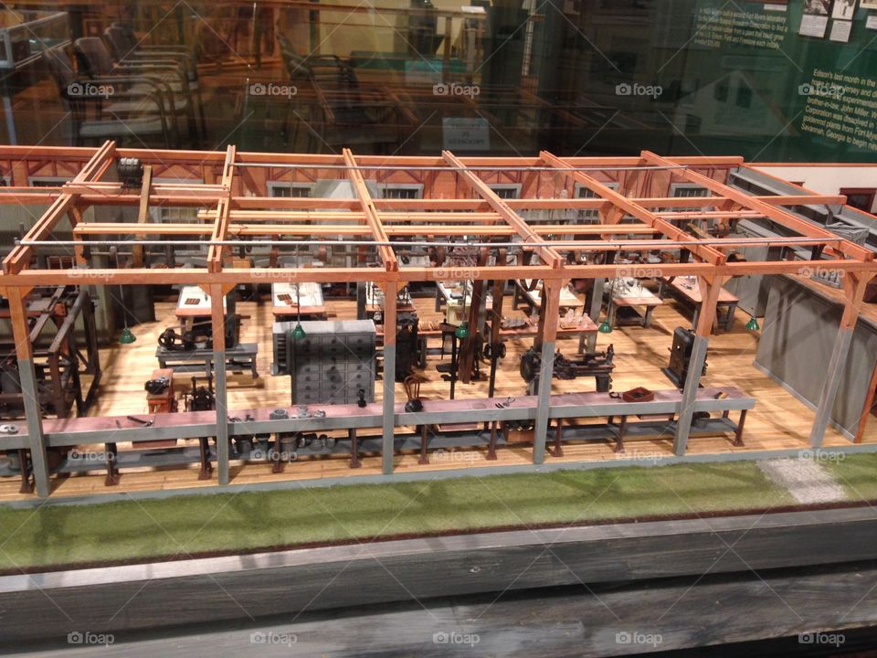 Model of Thomas Edison's Laboratory