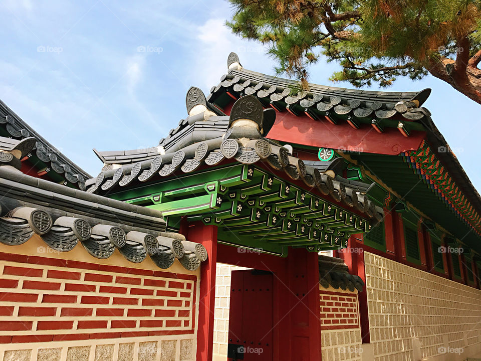 Gyeongbokgung Palace Seoul Korea 
