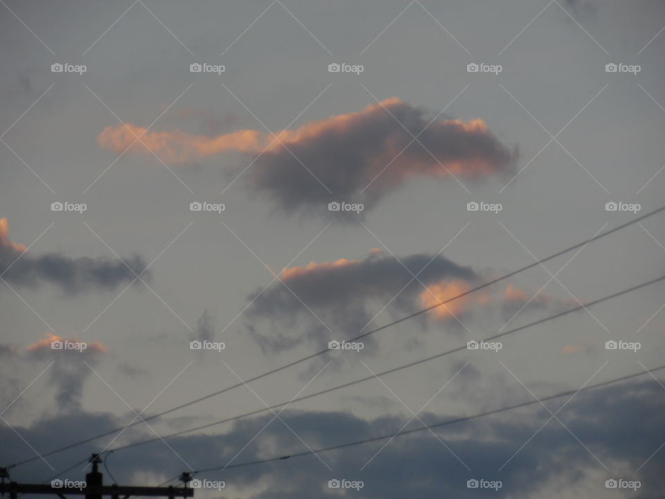 droopy. This is a picture I took of some clouds