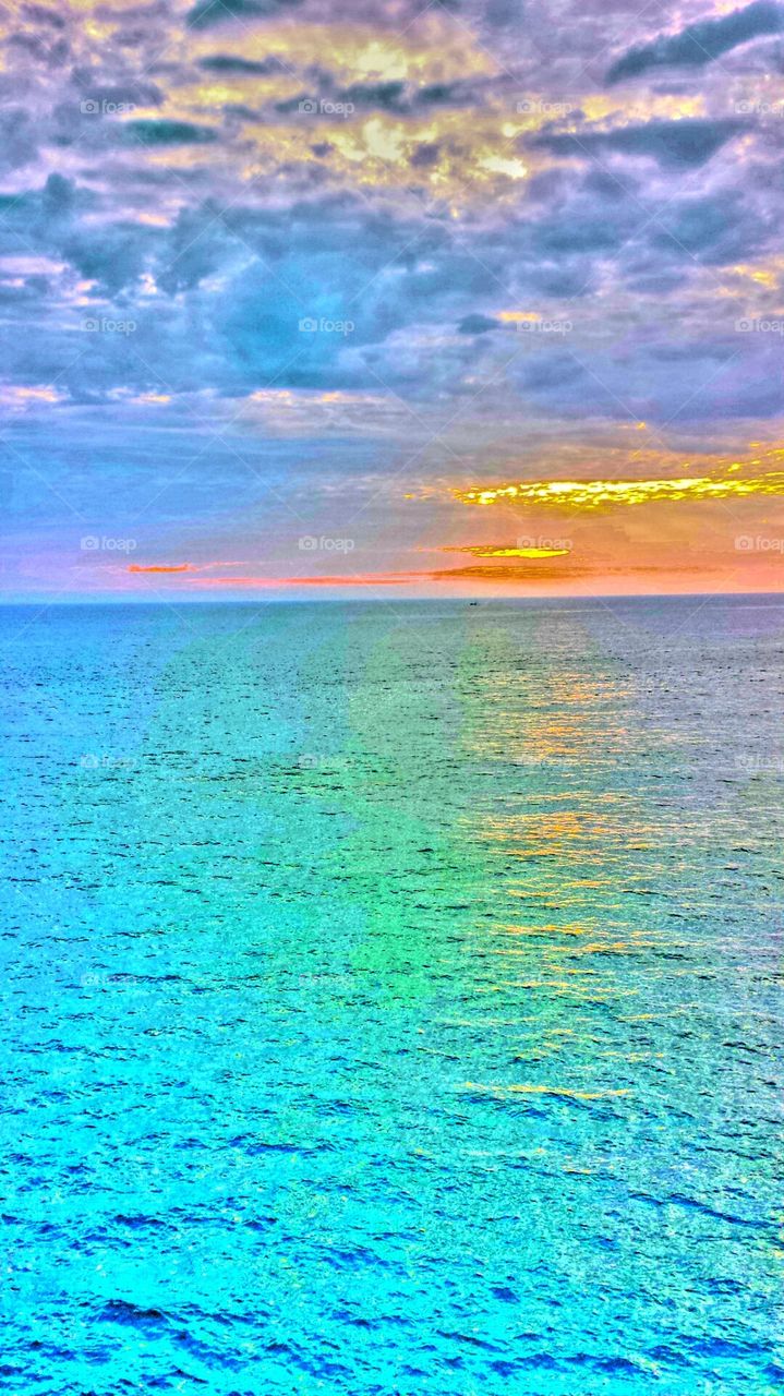"Oceanside Sunset"