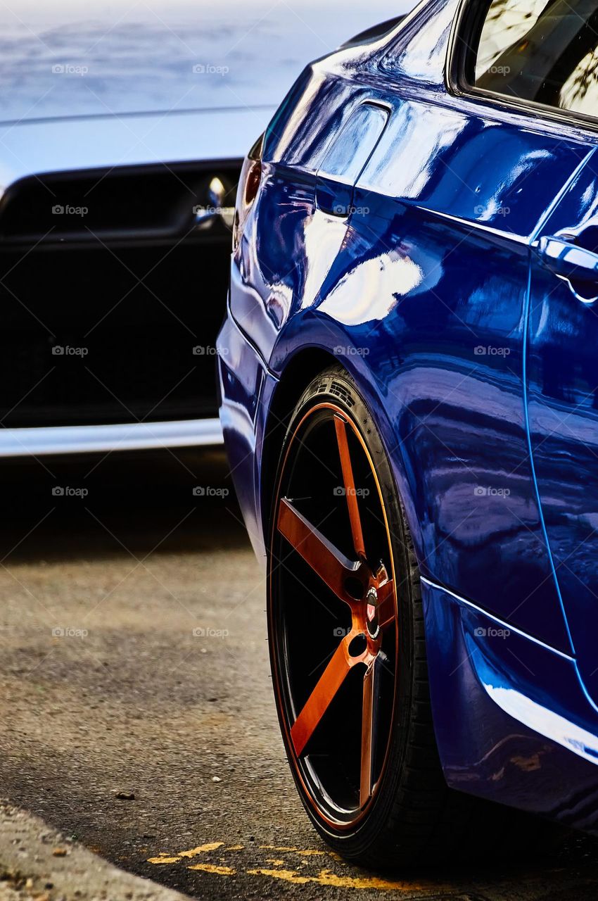 The art of the street in motion, every object on the street gives it a splash of color