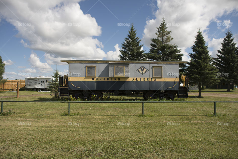 Northern Alberta Train Car