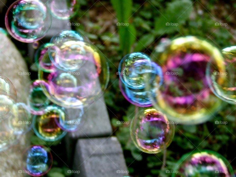 Colorful bubbles