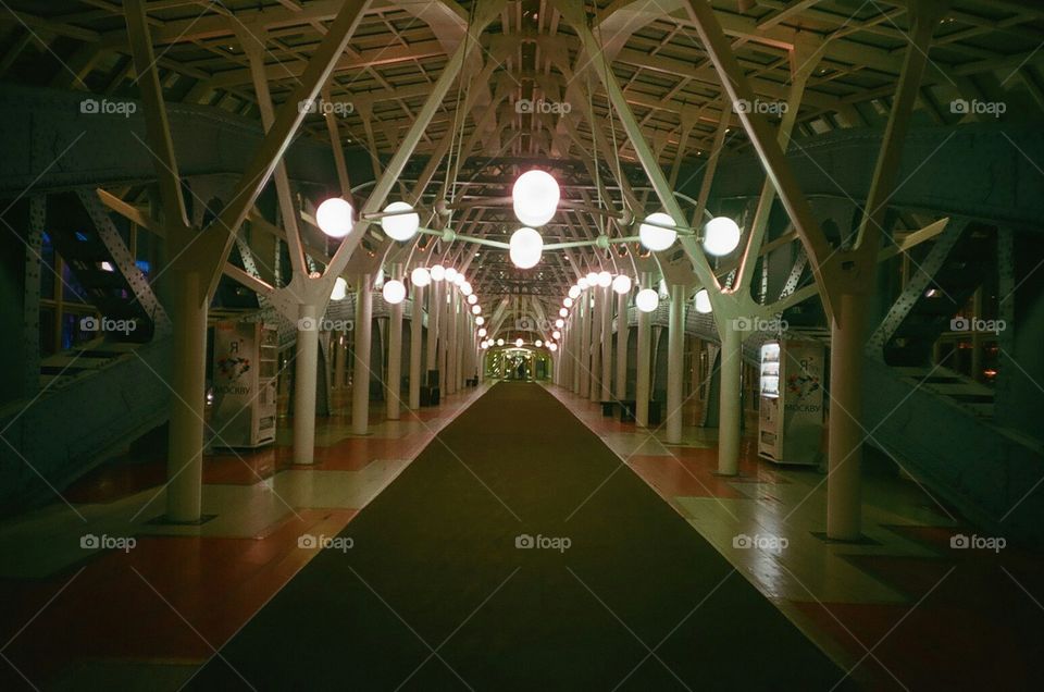 magnificent symmetrical bridge.