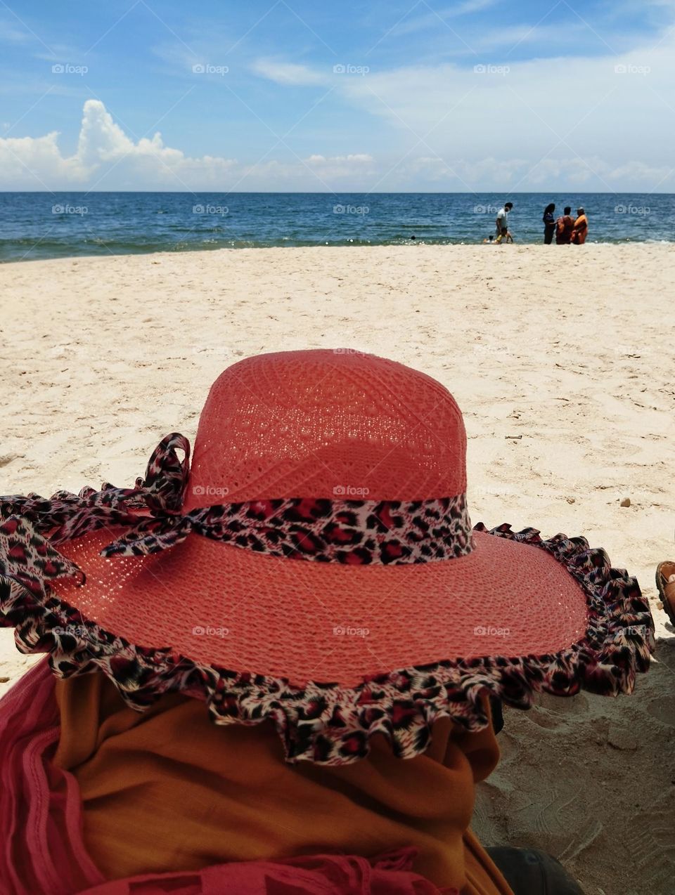 On a sunny day at Mararikulam Beach, Alappuzha