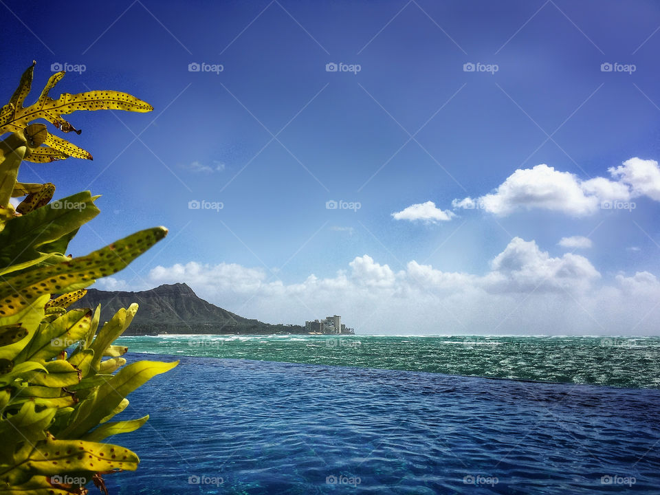 View of Diamond Head from Waikiki