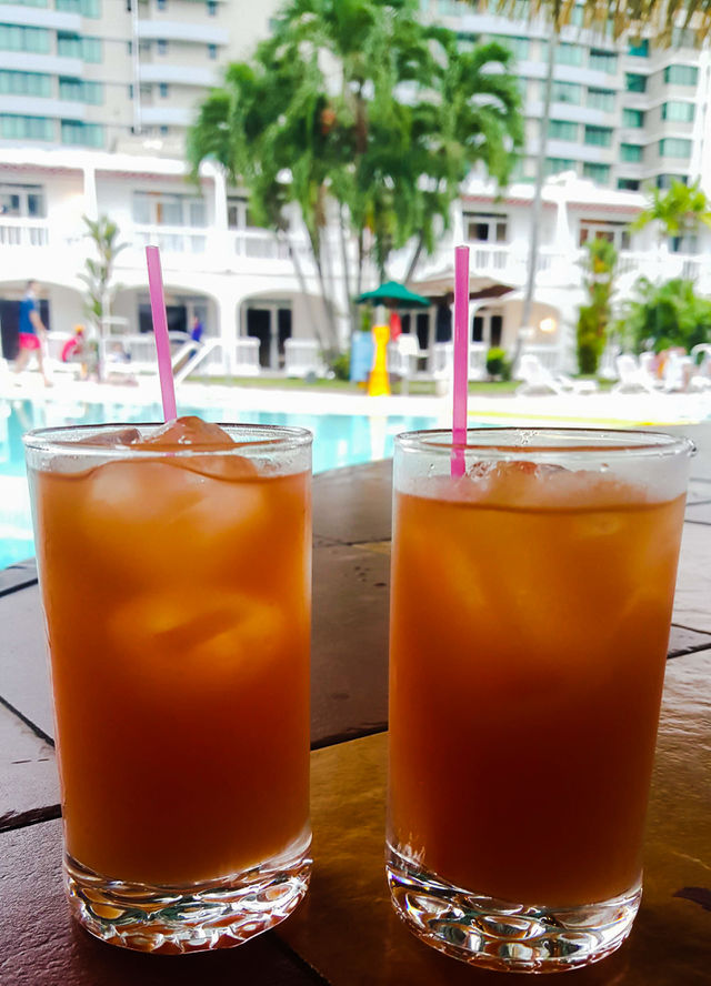 A cold drink in a hot day