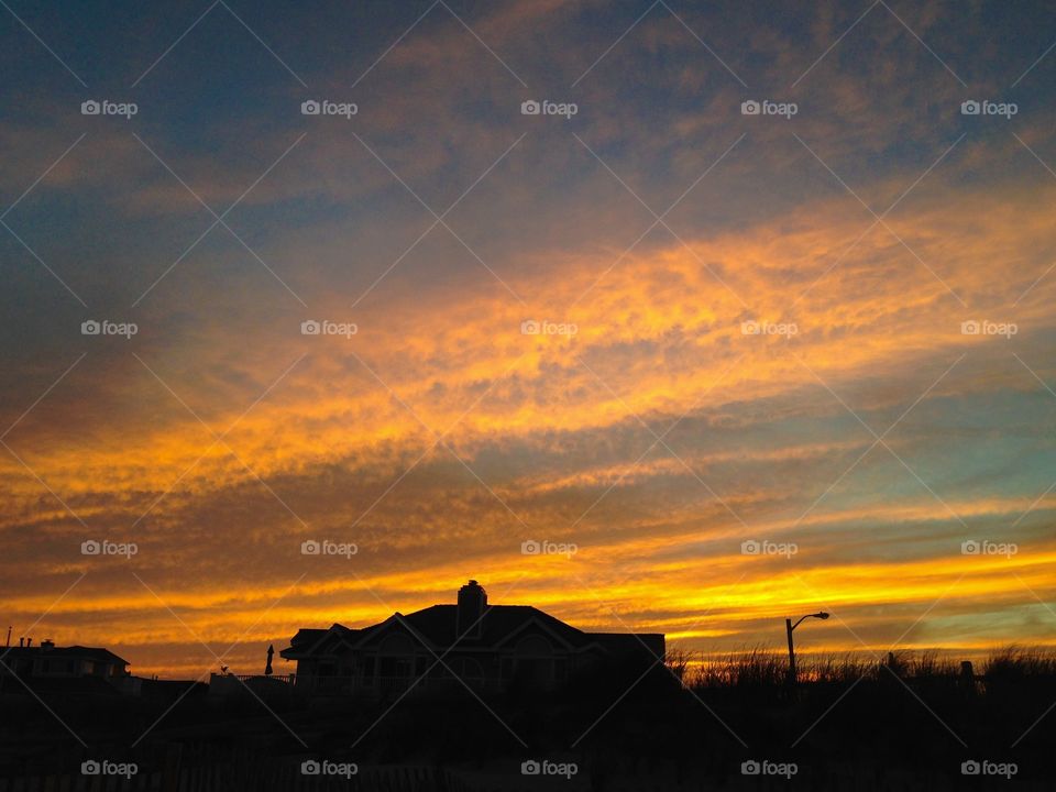 Sunset at Stone Harbor, NJ